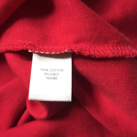 CJ Banks Plus SZ 2X Red Tank Knit Top Sleeveless Classic Basic Layer Holiday EUC - Picture 4 of 6